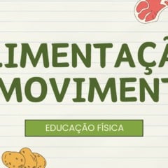 Atividade sobre Alimentação e Movimento - 3º e 4º ano