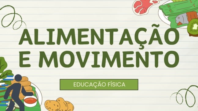 Atividade sobre Alimentação e Movimento - 3º e 4º ano