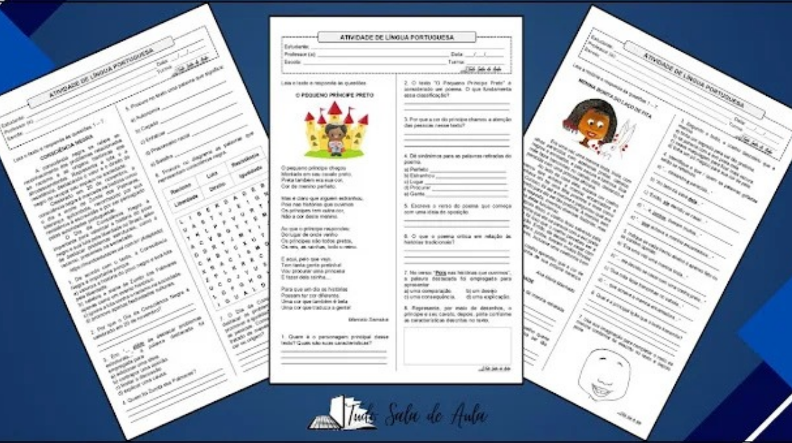 Atividades Escolares de Consciência Negra