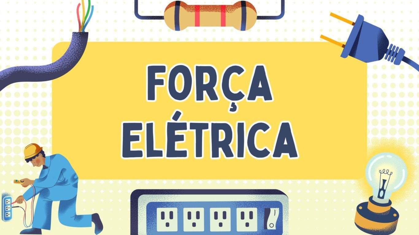 Atividade de Física sobre Força Elétrica - Ensino Médio