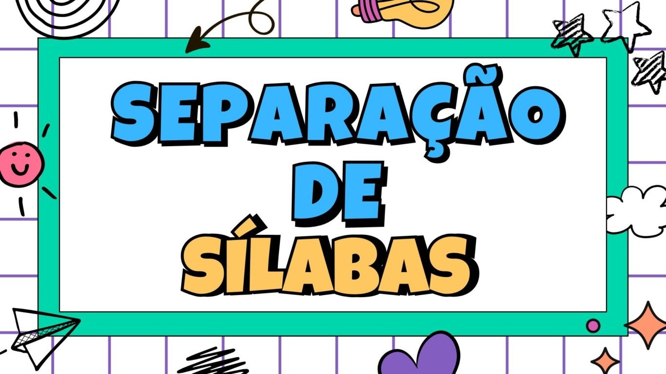 Atividade de Separação de Sílabas
