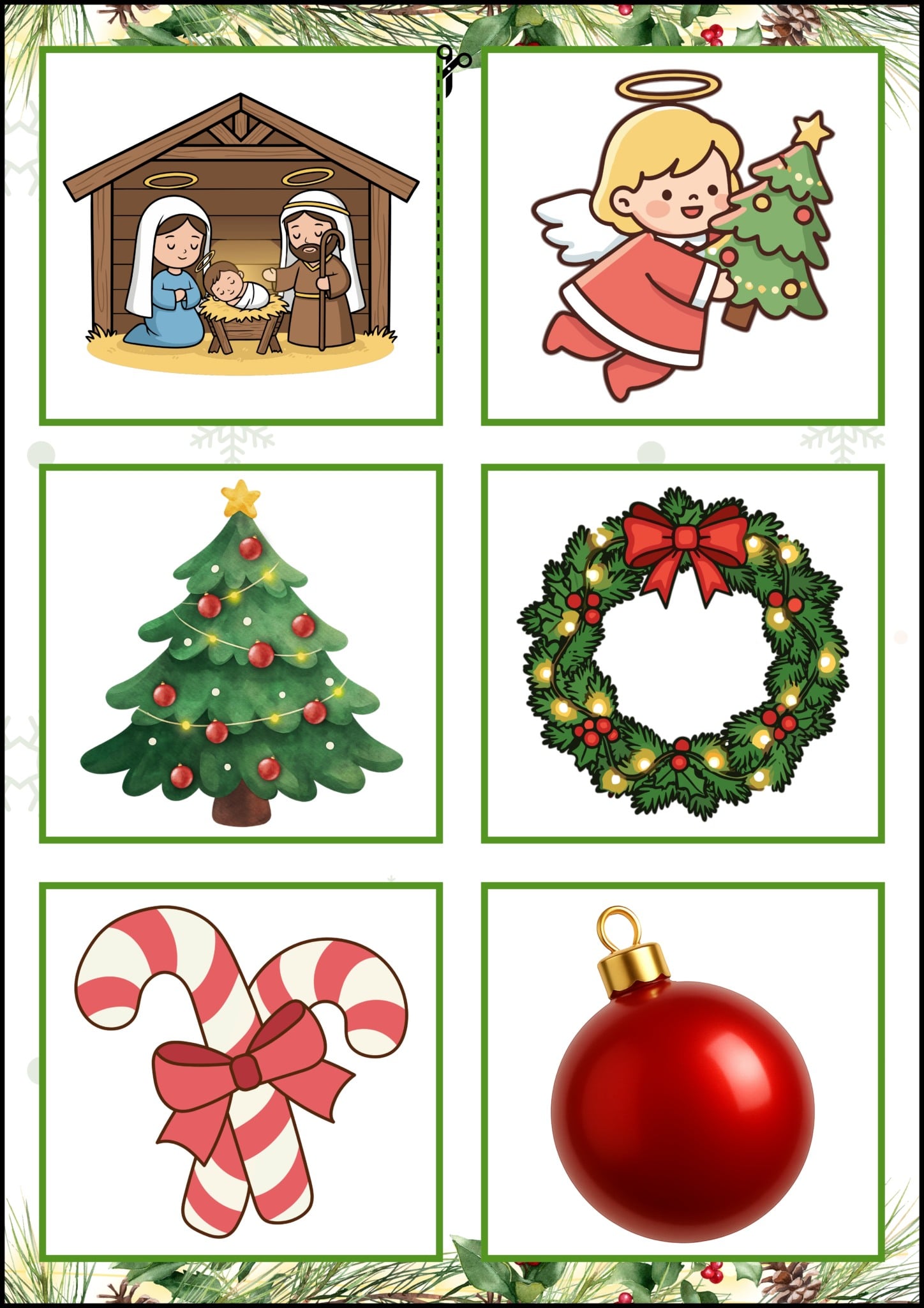 Álbum de Natal para Imprimir – Atividade Lúdica e Educativa