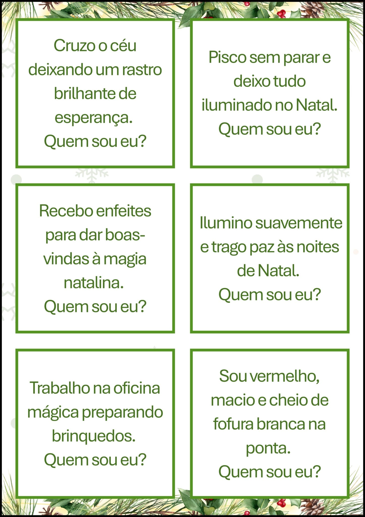 Álbum de Natal para Imprimir – Atividade Lúdica e Educativa