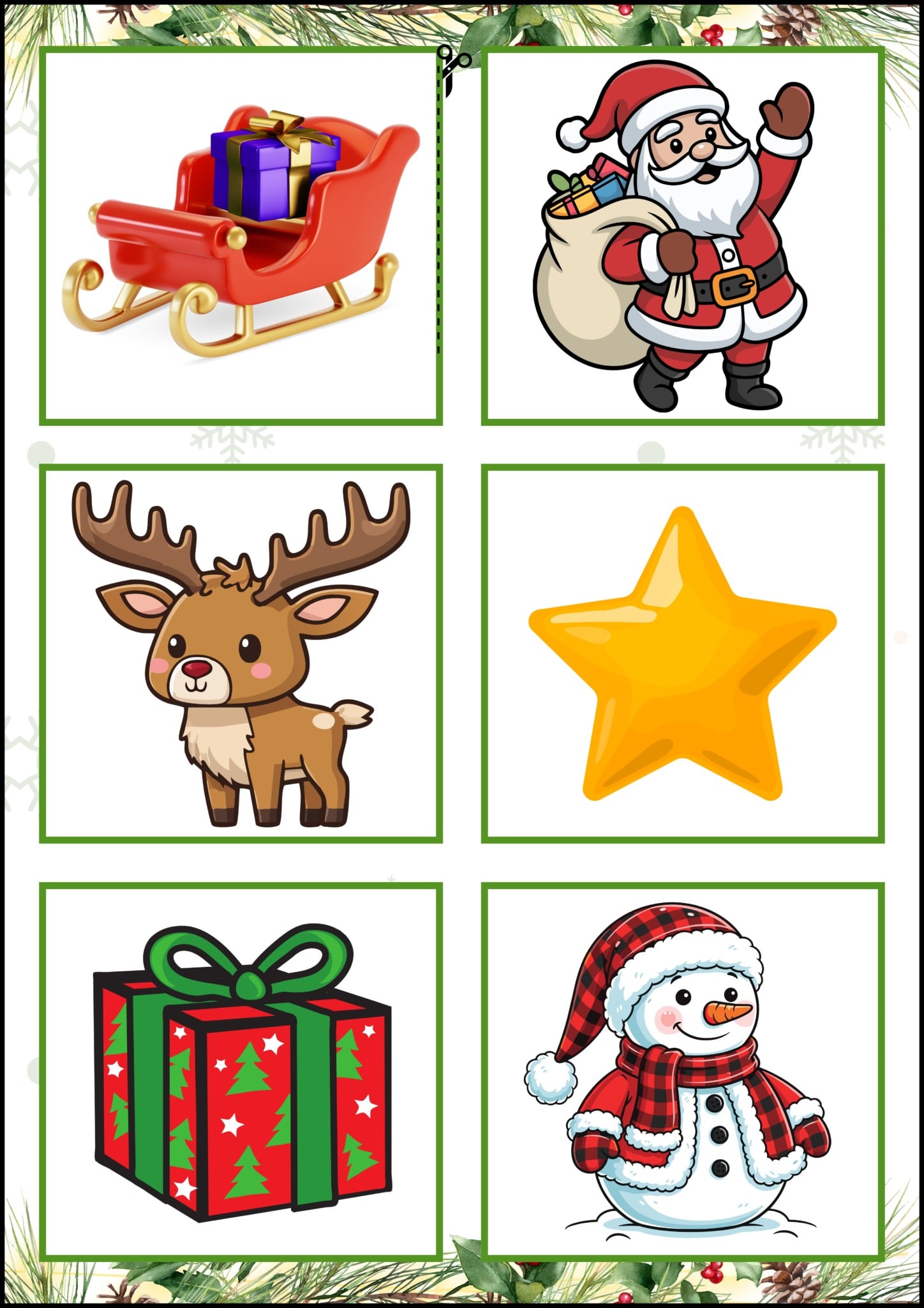 Álbum de Natal para Imprimir – Atividade Lúdica e Educativa