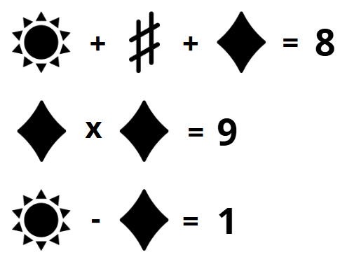 Atividade de Raciocínio Lógico para o 4º e 5º ano