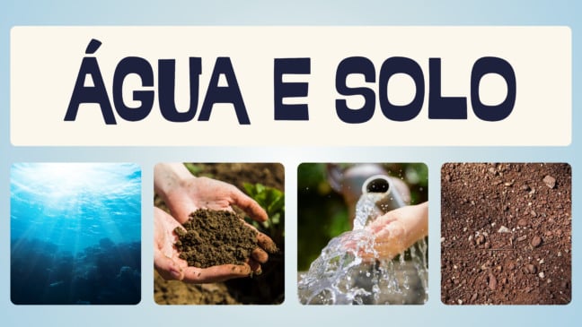 Atividade sobre a Água e o Solo - 2º ano Fundamental