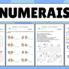 Atividades sobre Numerais para a Educação Infantil
