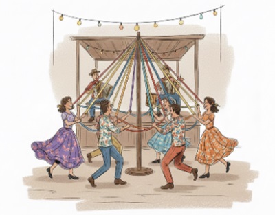 Atividade de Danças: Forró e Pau de Fita - 4º e 5º ano