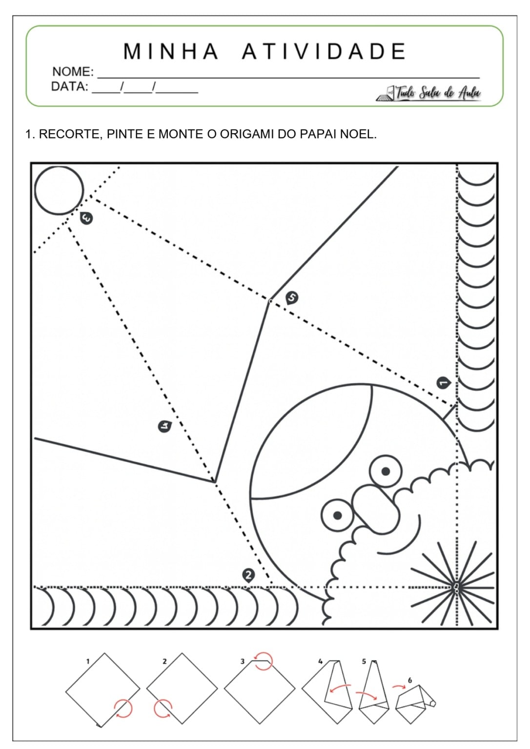 10 Atividades de Recorte e Colagem sobre o Natal - Tudo Sala de Aula
