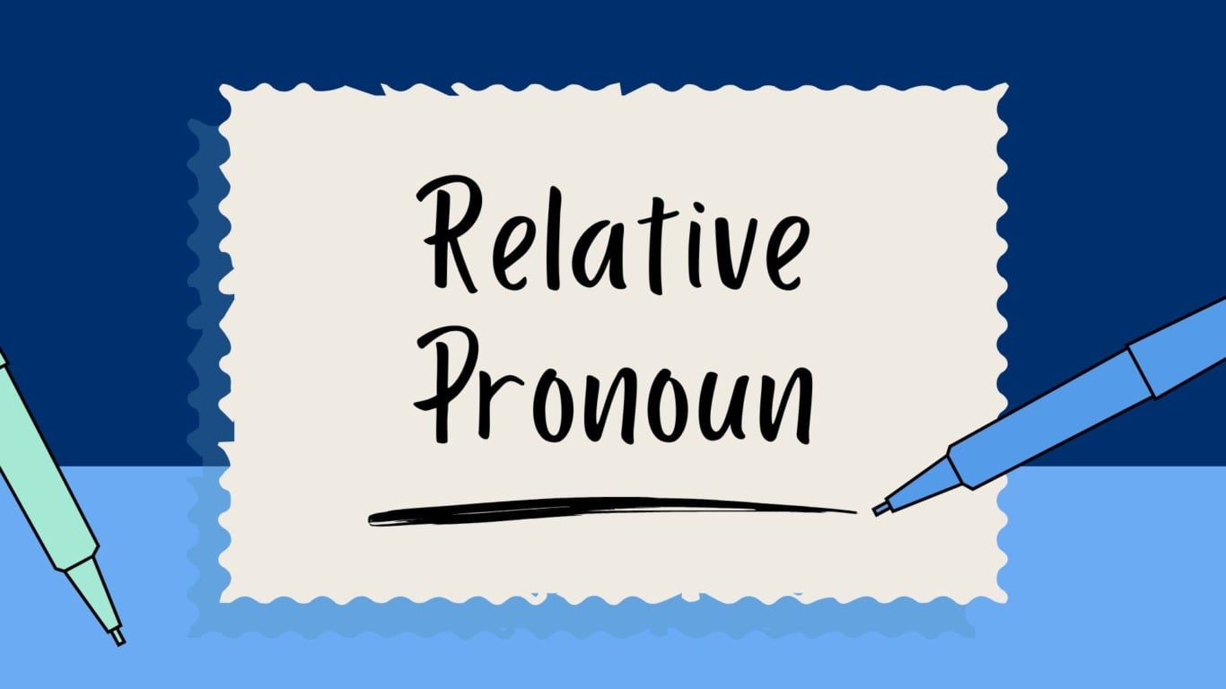 atividade de relative pronoun
