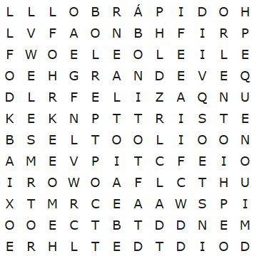 Atividade de Adjetivos para o 3º ano