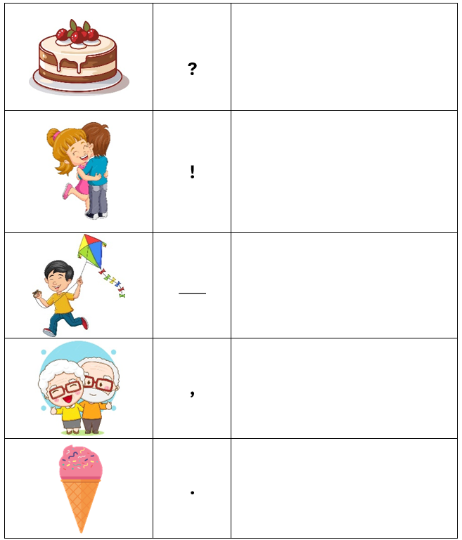 Atividade de Pontuação para o 4º ano