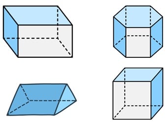 Atividade de Matemática sobre Prismas - 3º e 4º ano