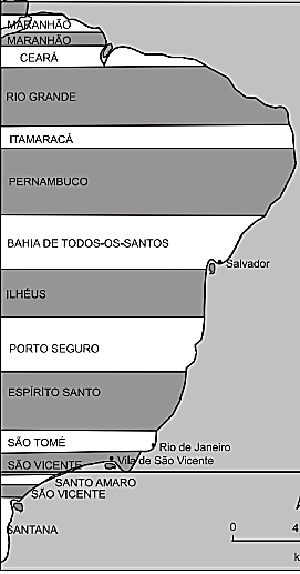Atividade sobre a Coloniza&ccedil;&atilde;o do Brasil - 6&ordm; e 7&ordm; ano