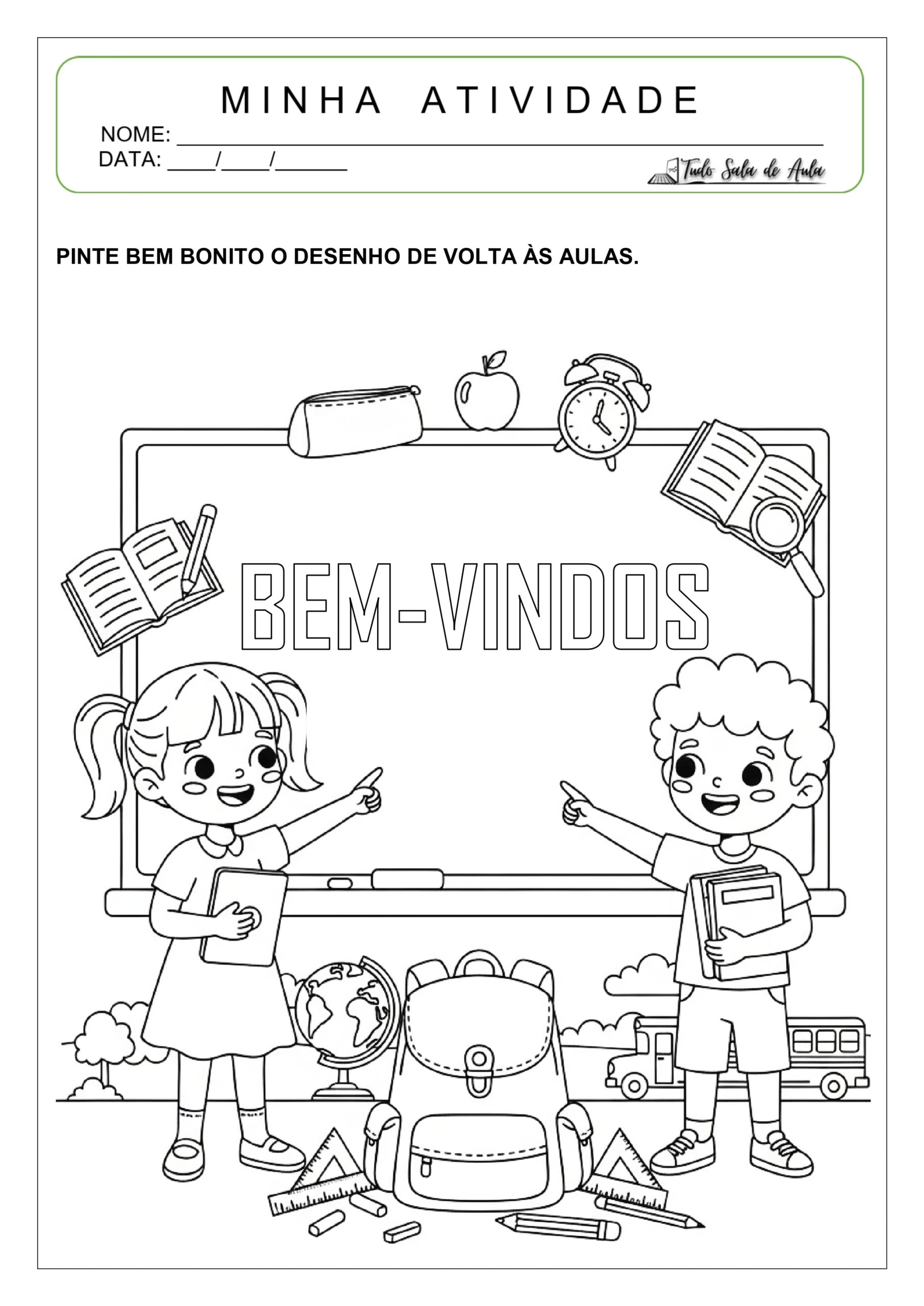 10 Atividades de Volta às Aulas para a Educação Infantil