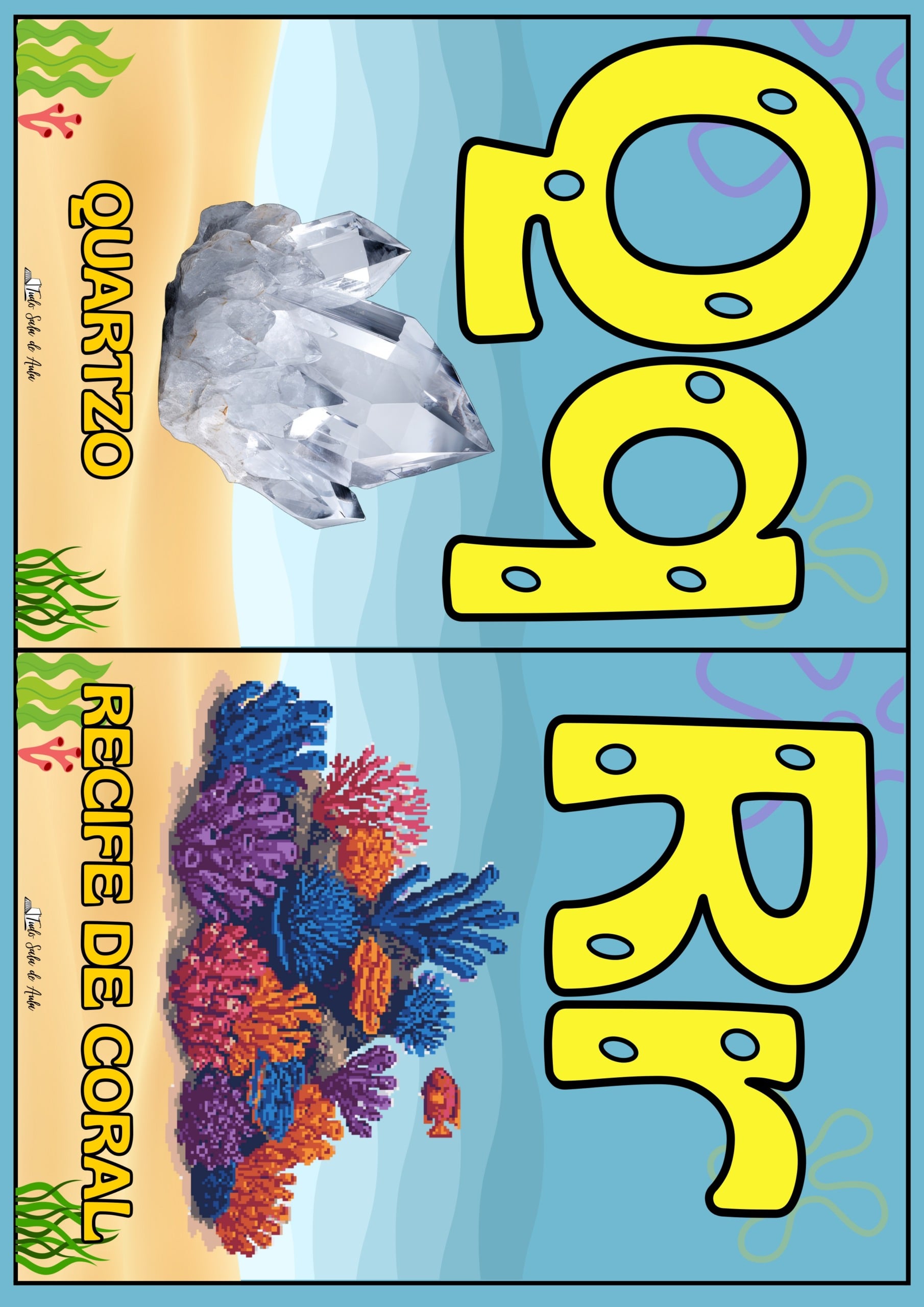 Painel Decorativo para Sala de Aula – Tema Bob Esponja