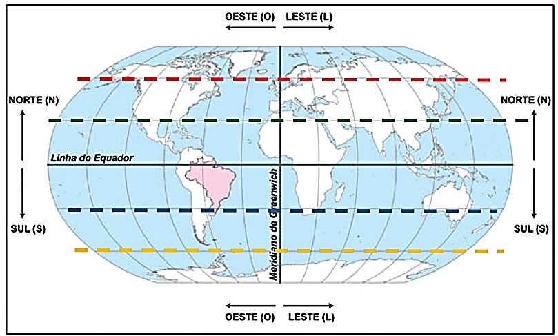 Atividade sobre o Mapa Mundi - Anos Finais