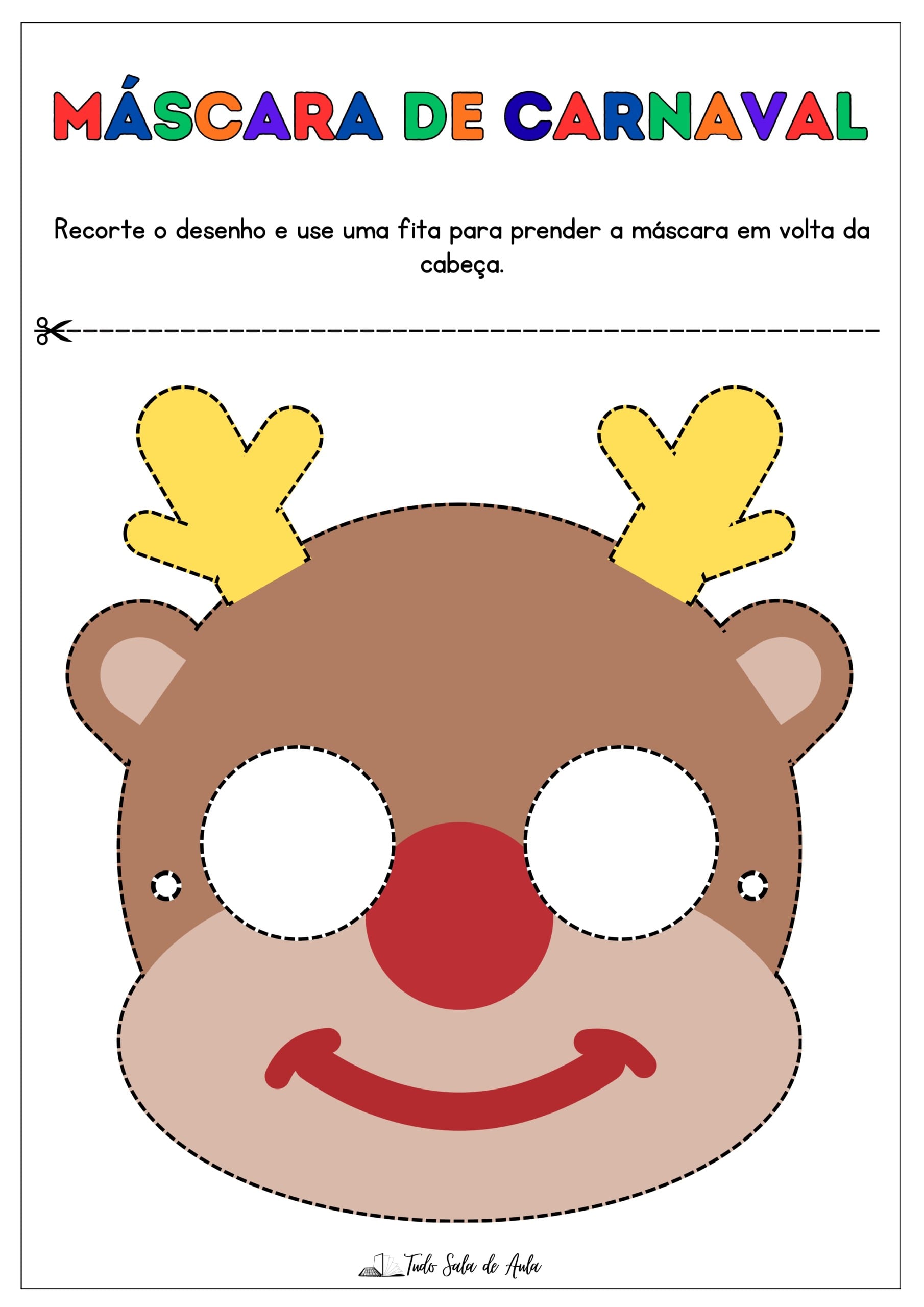 Máscaras de Carnaval para Imprimir