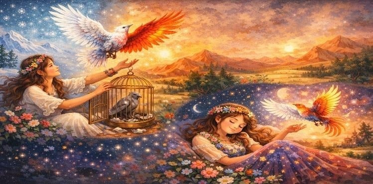 Atividade sobre o Conto a Menina e o Pássaro - 6º ano