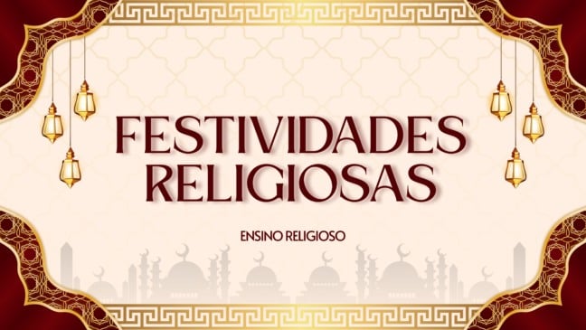 Atividade sobre Festividades Religiosas - 3º ano