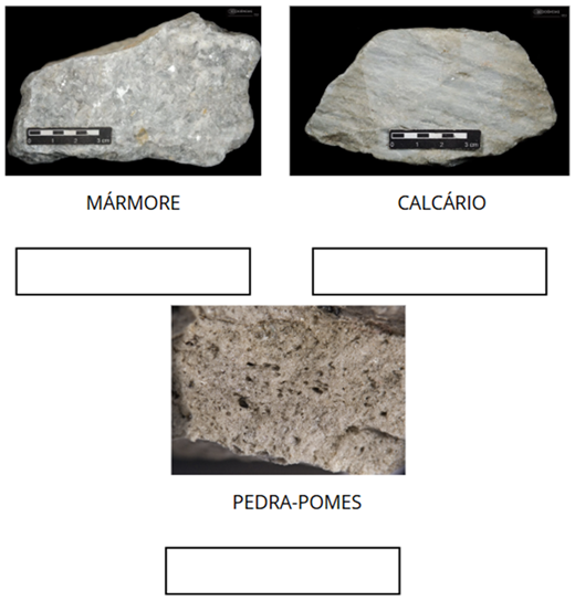 Atividade sobre Rochas para o 6º ano