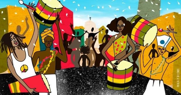 Atividade de Educação Física sobre Danças Carnavalescas - Anos finais