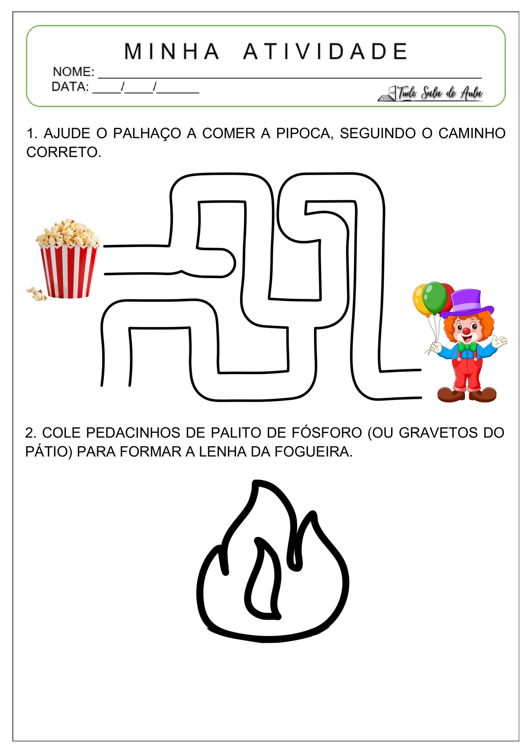 Atividades de Festa Junina para a Educação Infantil - Tudo Sala de Aula