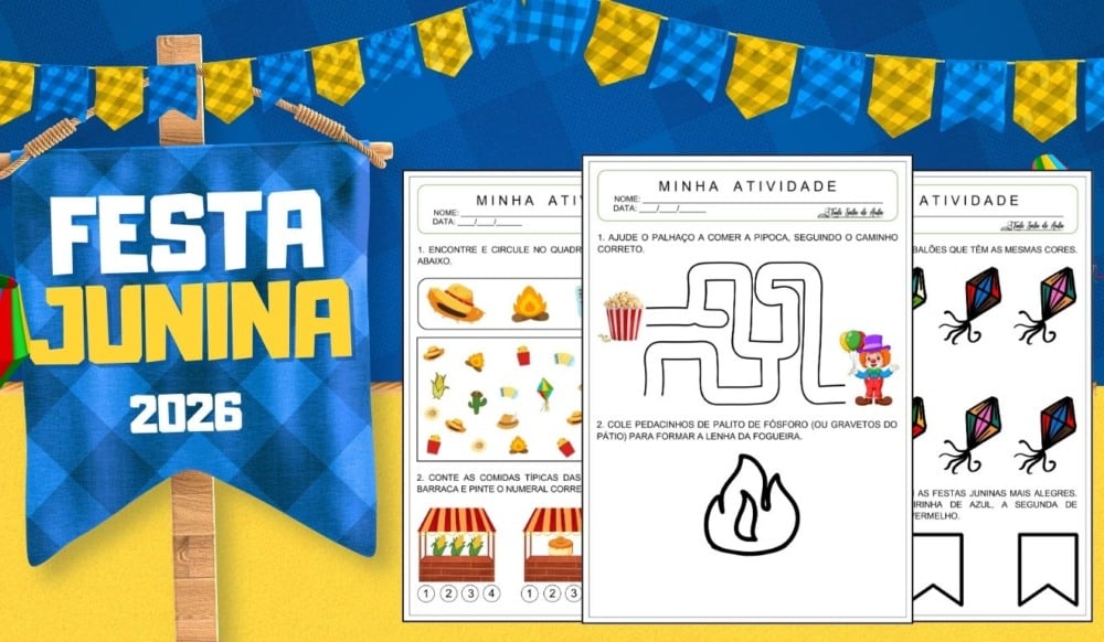 Atividades de Festa Junina para a Educação Infantil - Tudo Sala de Aula