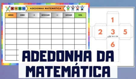 Adedonha da Matemática para Imprimir Adedonha da Matemática para Imprimir
